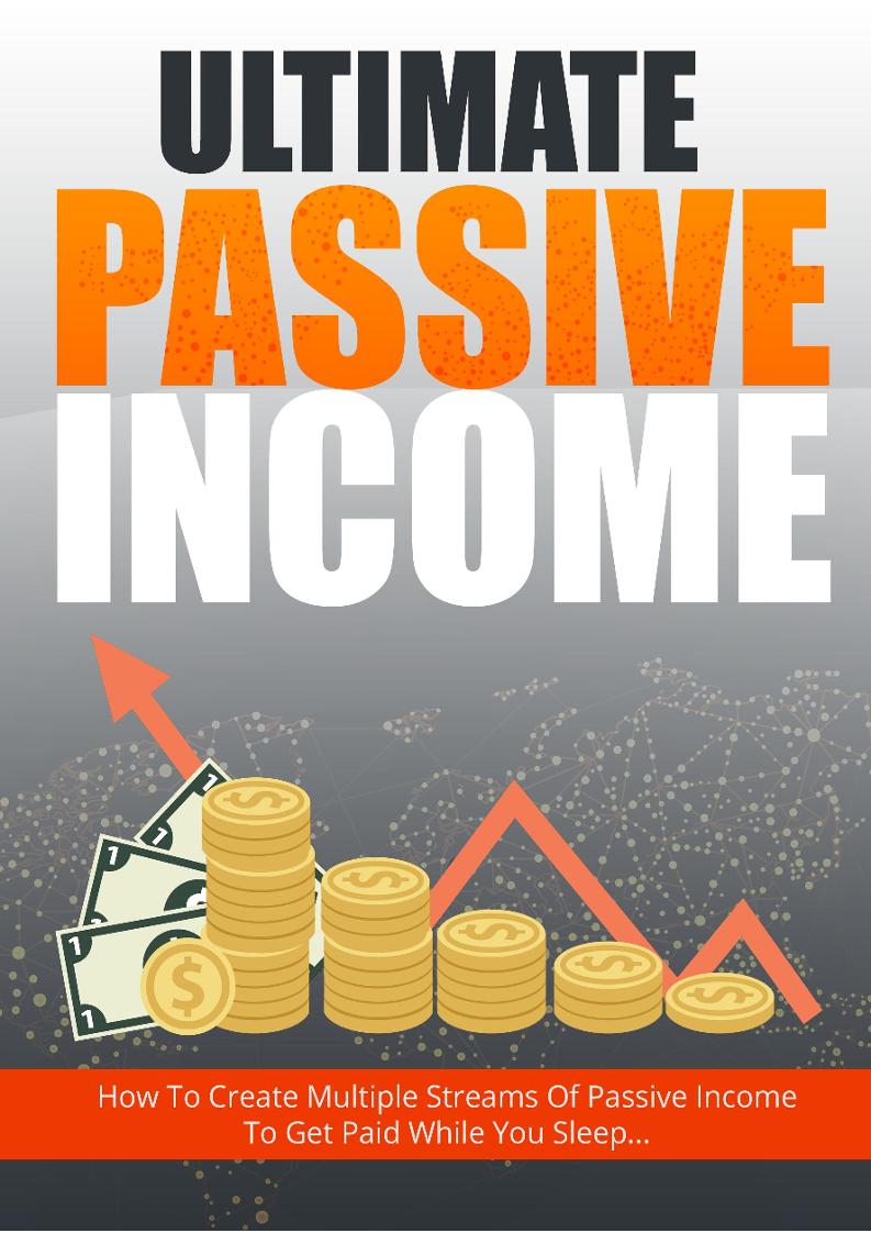 Ultimate eBook on Building Passive Income Streams for Wealth