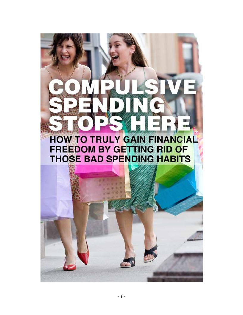 eBook: Overcoming Compulsive Spending Addiction for Financial Freedom