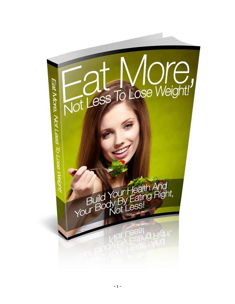 Discover the eBook on Natural Weight Loss and Healthy Eating