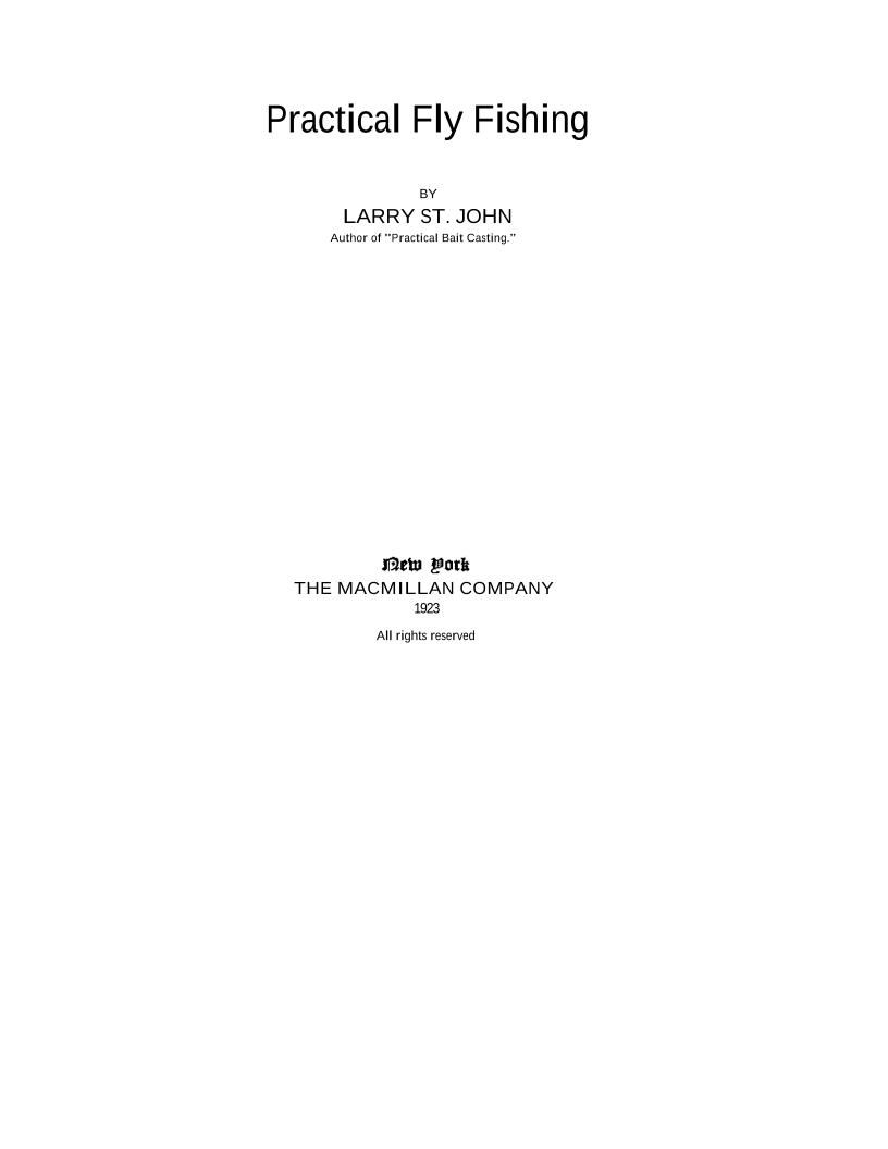 eBook: Practical Fly Fishing – A Timeless Guide to Angling Mastery