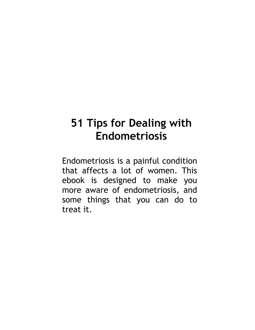 Empowering eBook: 51 Essential Tips for Managing Endometriosis Effectively
