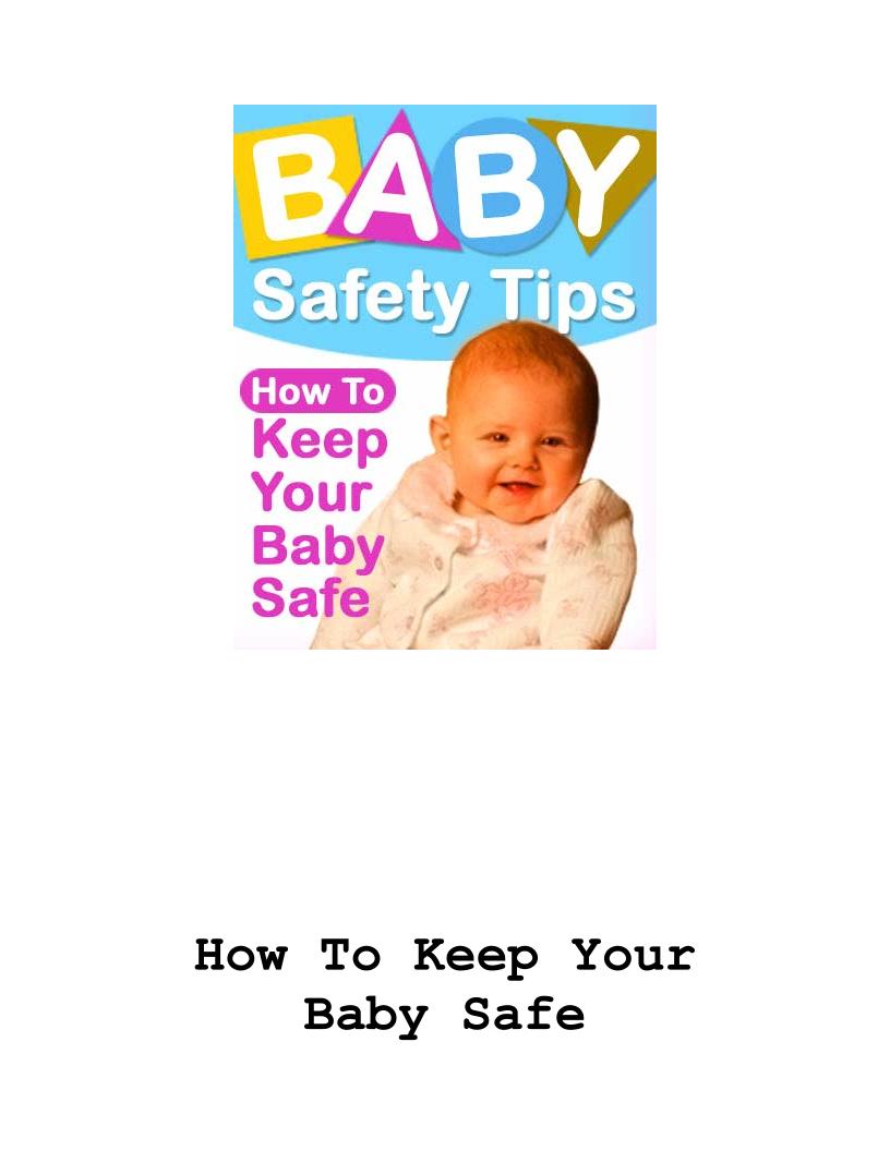 eBook: The Ultimate Guide to Keeping Your Baby Safe at Home