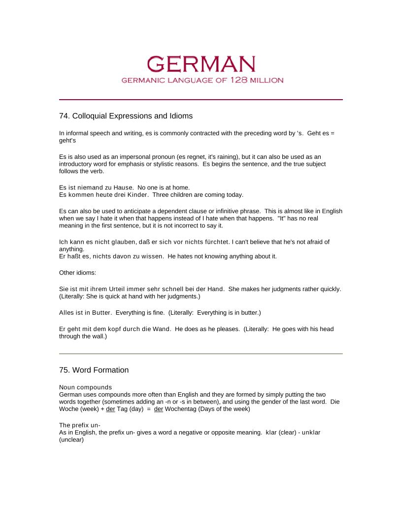 Master German Language eBook: Explore Grammar, Idioms, and Vocabulary Essentials