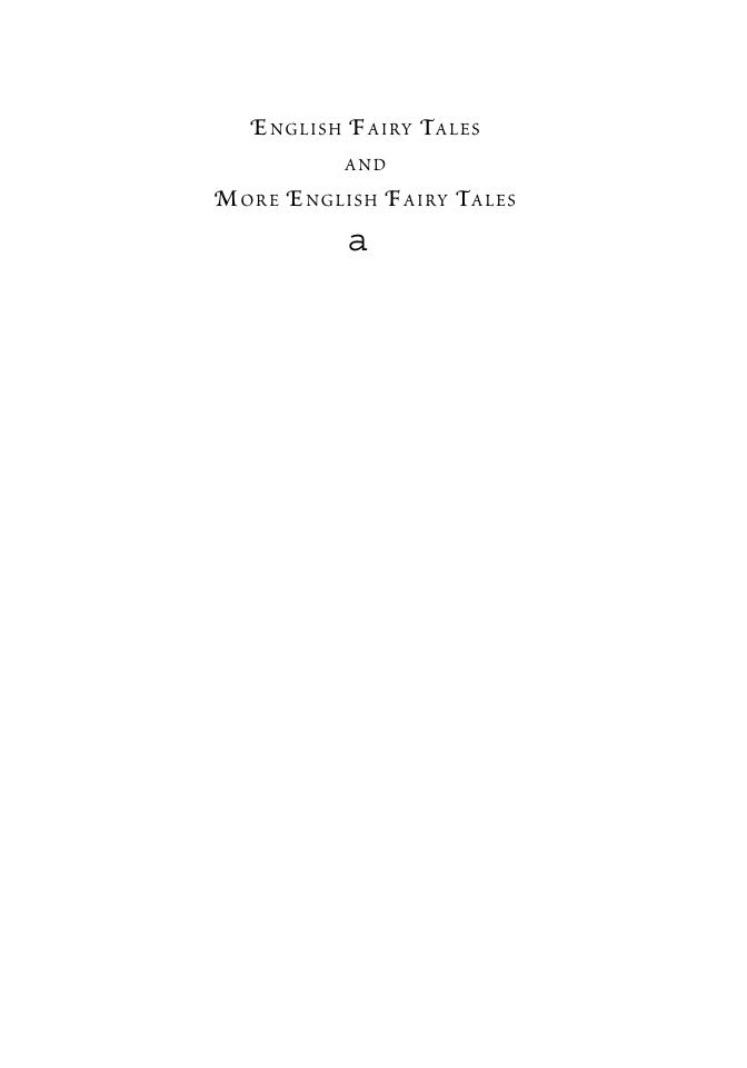 eBook of Timeless English Fairy Tales and Folklore Classics by Joseph Jacobs