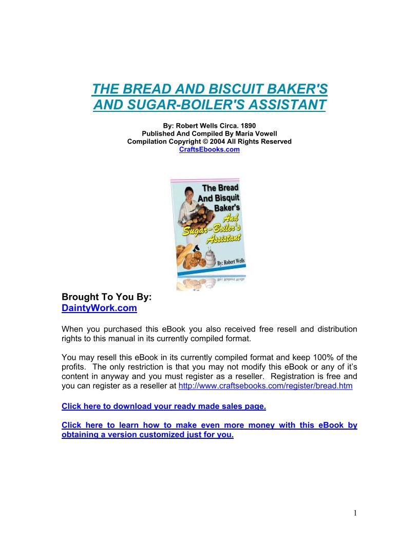 The Essential eBook Guide to Vintage Baking and Confectionery Mastery