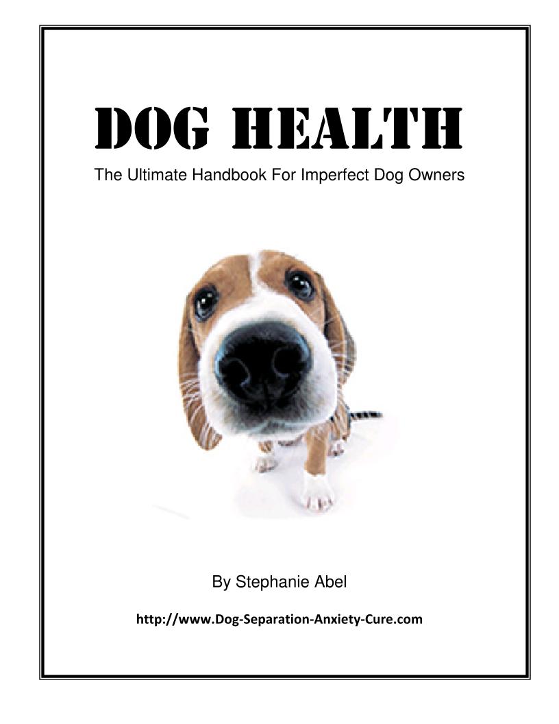 eBook: Mastering Dog Health for Imperfect Owners
