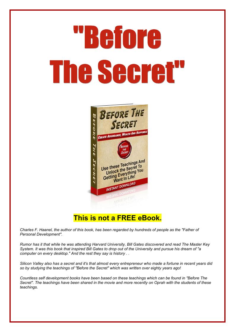 Unlocking Mind Power: The Master Key System eBook