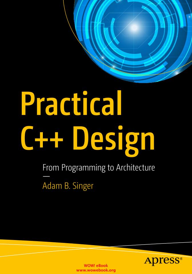 eBook: Mastering Practical C++ Design for Real-World Architecture