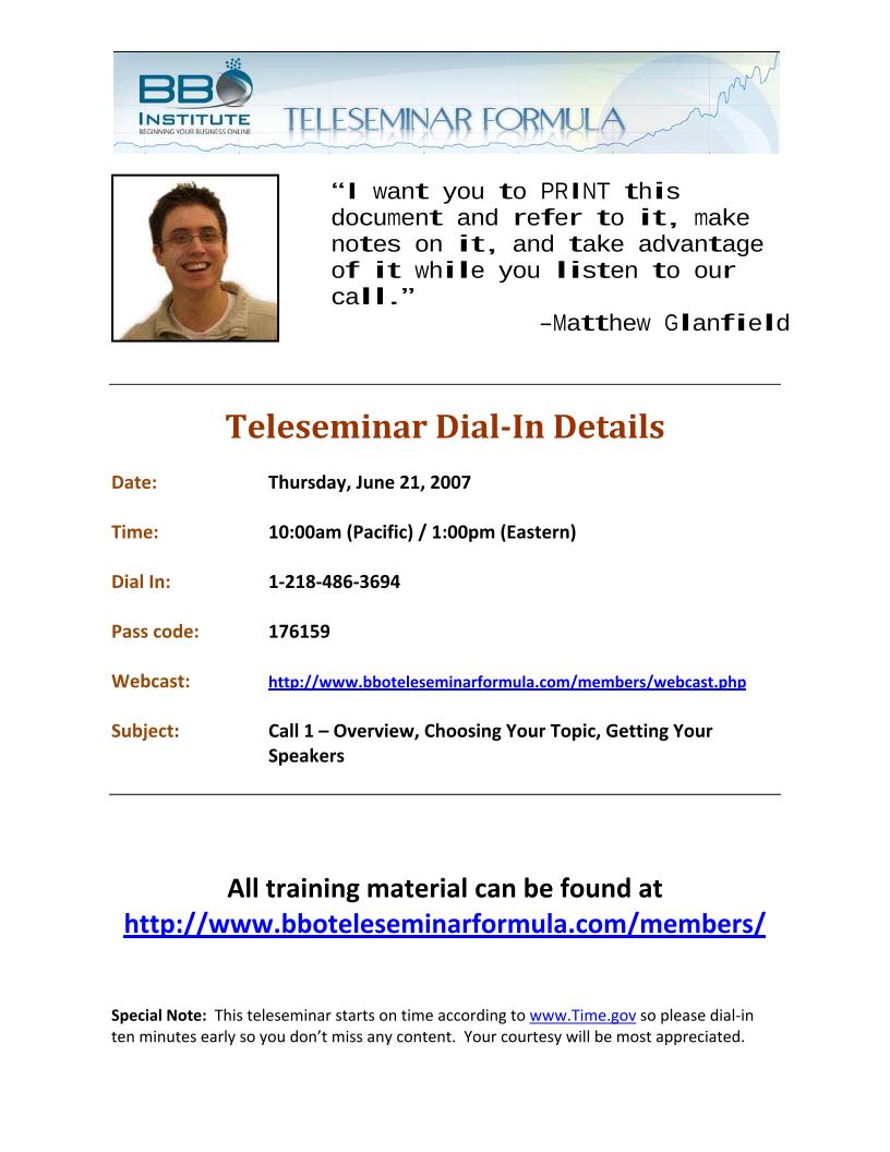 Unlock the Secrets of Teleseminar Success: Your Ultimate eBook Guide