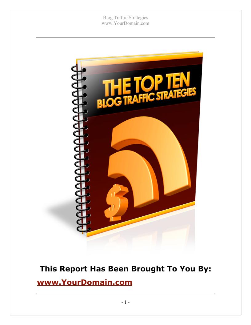 eBook: Ultimate Guide to Blog Traffic Strategies and Success Techniques