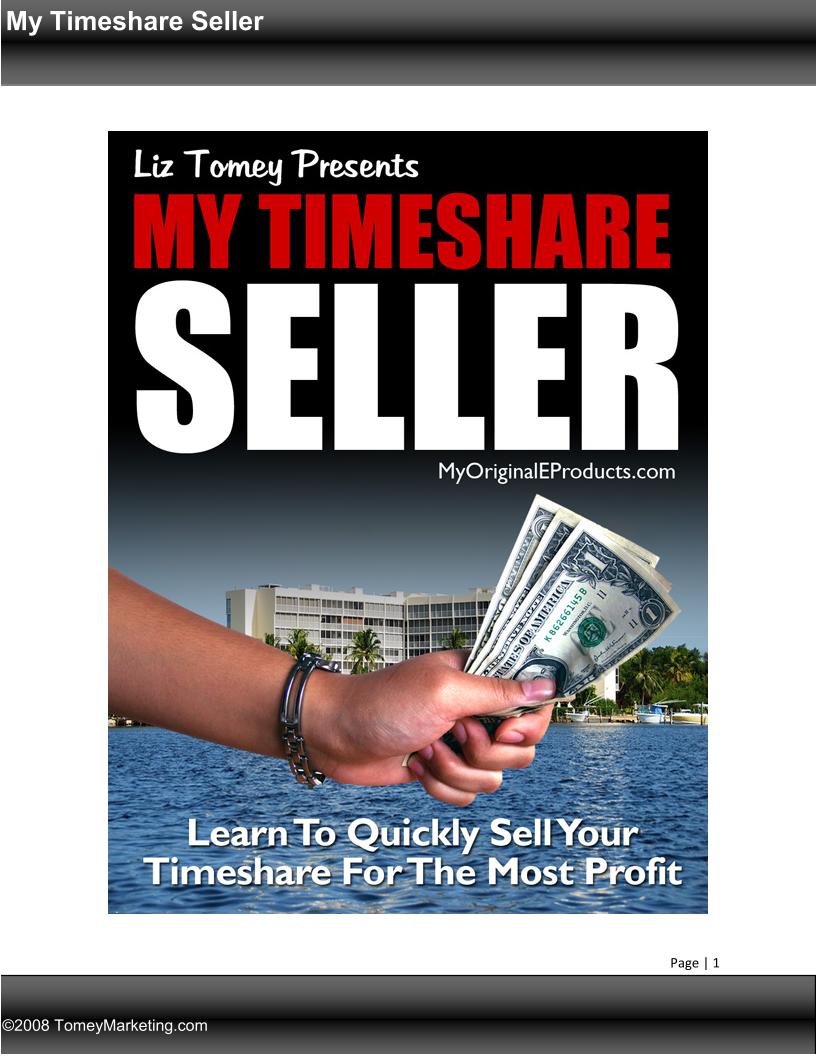 Unlock Profits with This eBook on Selling Your Timeshare Easily