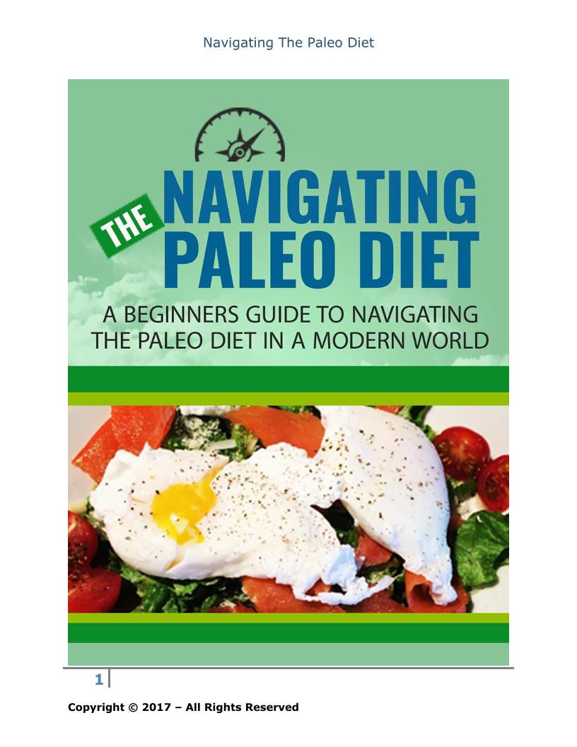 Navigating the Paleo Diet eBook: Beginner's Guide to Ancestral Eating