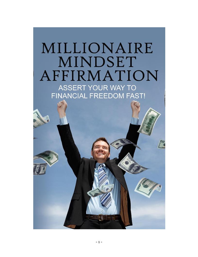 Empower Your Finances: The Ultimate Affirmations eBook for Millionaire Thinking