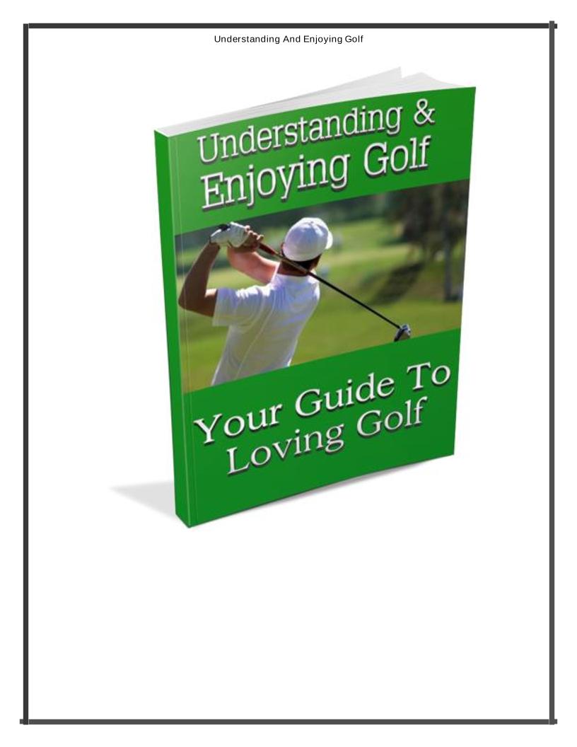 The Essential eBook Guide to Understanding and Enjoying Golf