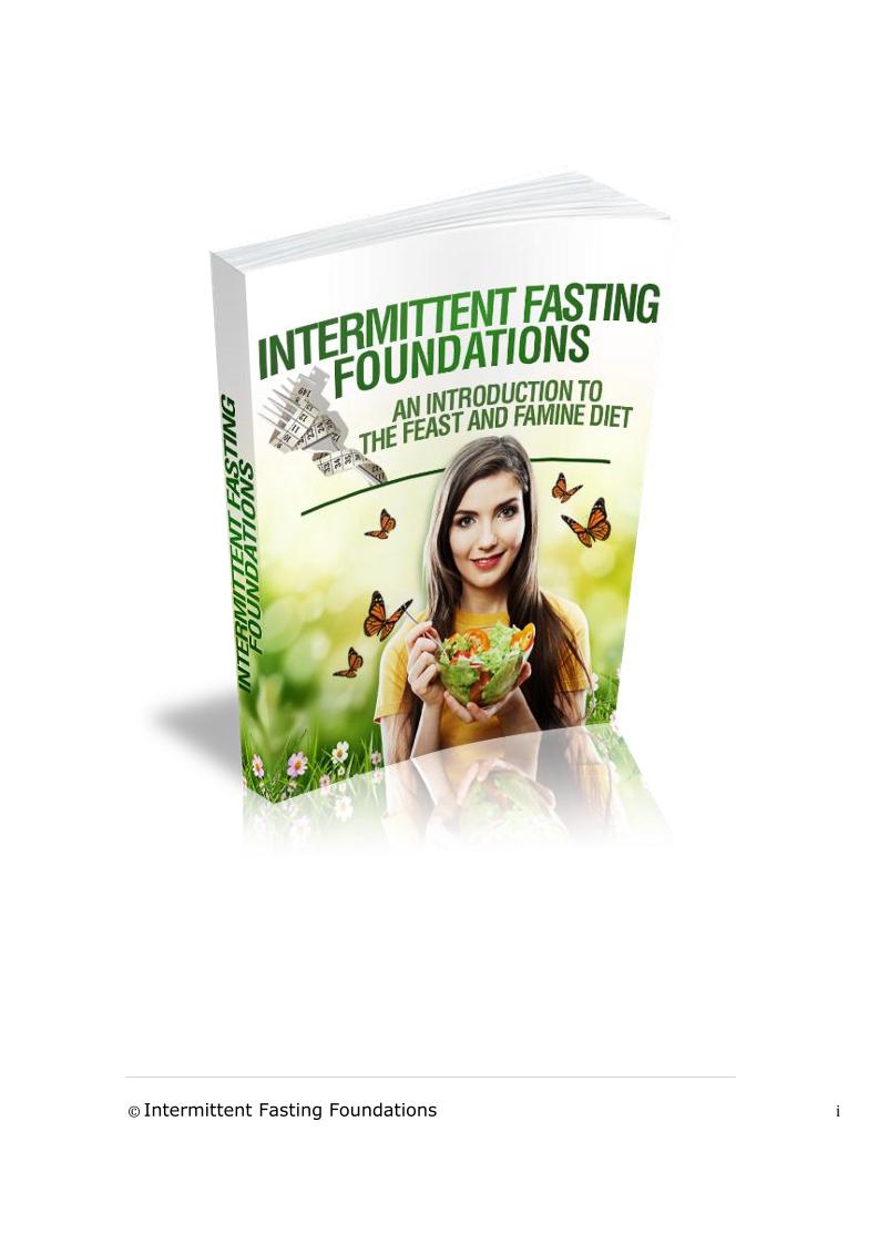 Discover Intermittent Fasting eBook: Feast and Famine Diet Essentials