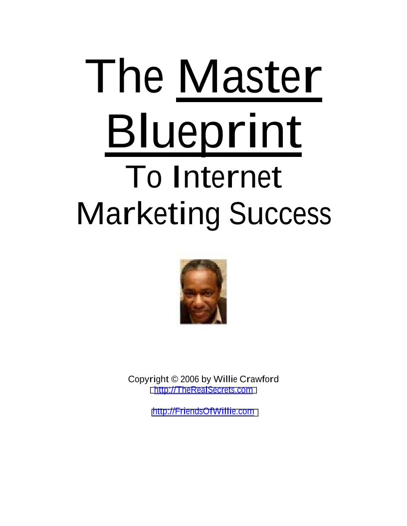 eBook: Discover The Master Blueprint for Internet Marketing Success Today