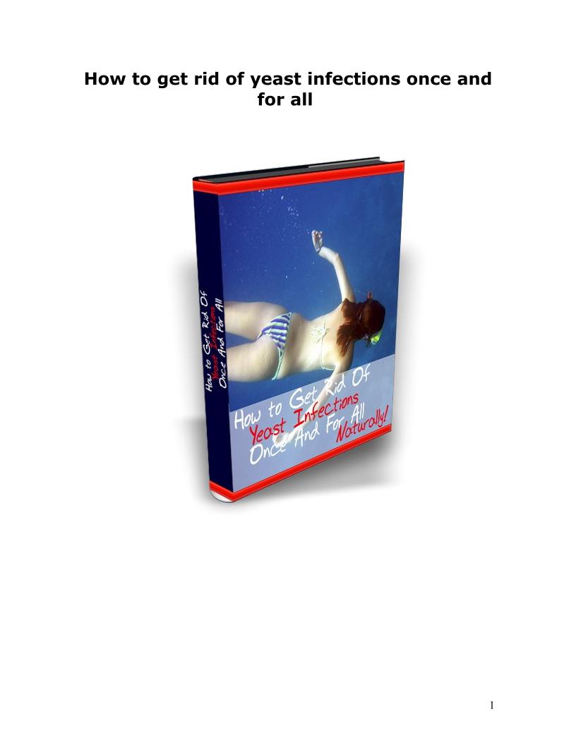 eBook: Defeating Yeast Infections Permanently – A Natural Guide to Relief
