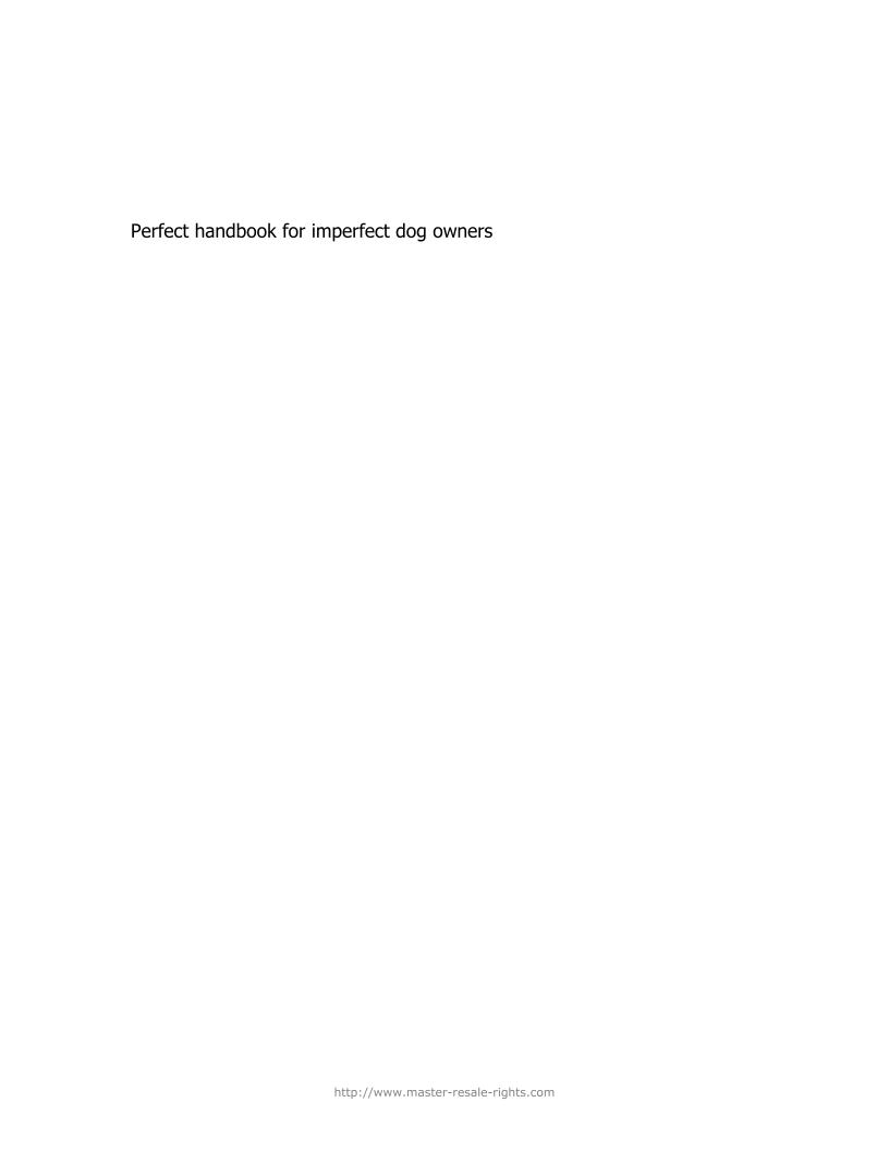 eBook: Ultimate Guide to Dog Health for Imperfect Owners