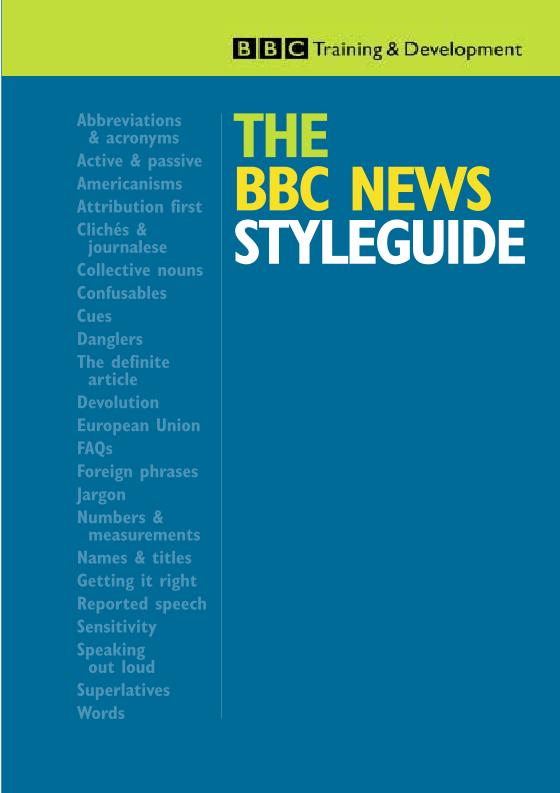 Essential eBook Guide to BBC News Style and Writing Mastery