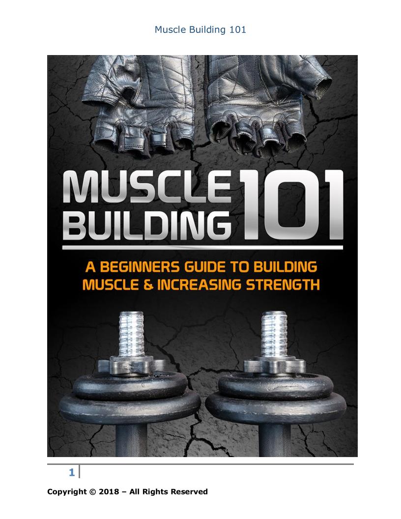 Master Muscle Building: The Ultimate 101 eBook for Strength and Fitness