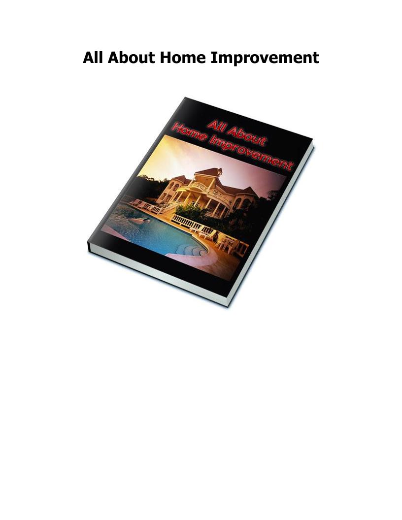 The Essential eBook Guide to Mastering Home Improvement