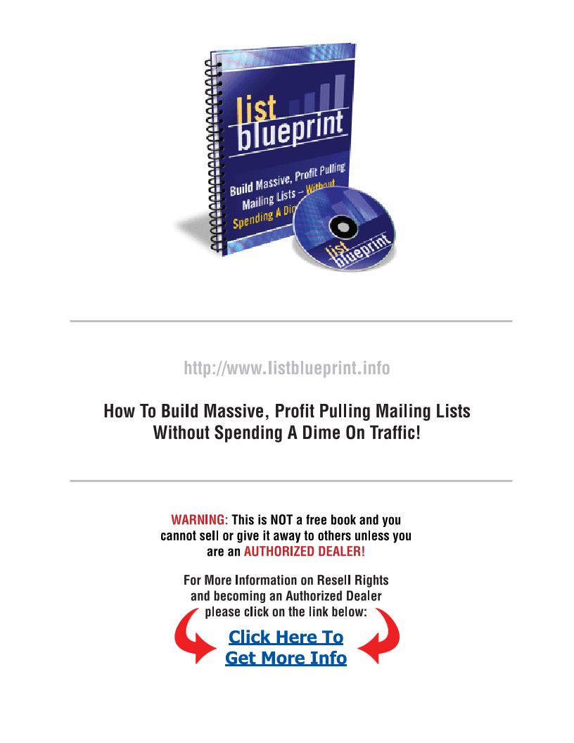 Ultimate eBook on Building Massive Mailing Lists Strategically