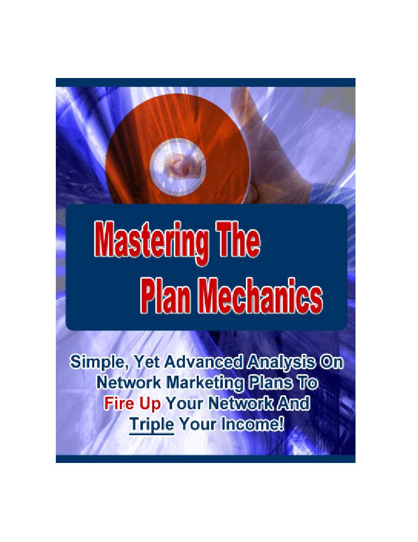 eBook: Mastering the Art of Network Marketing Plans and Tripling Your Income