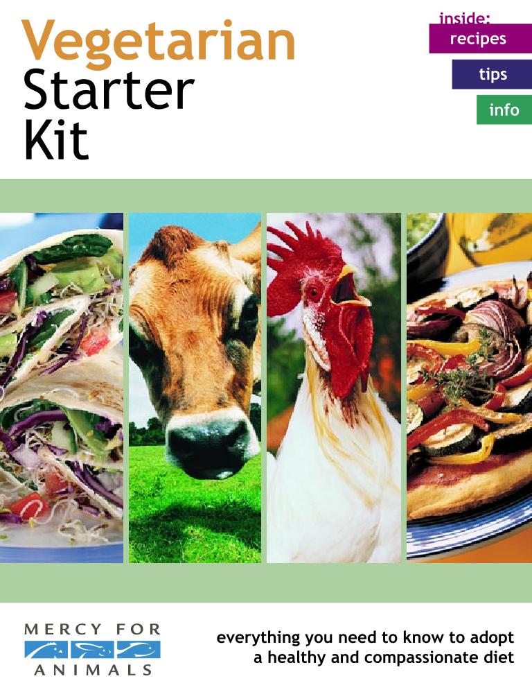 Vegetarian Starter eBook: Discover Compassionate Eating and Recipes