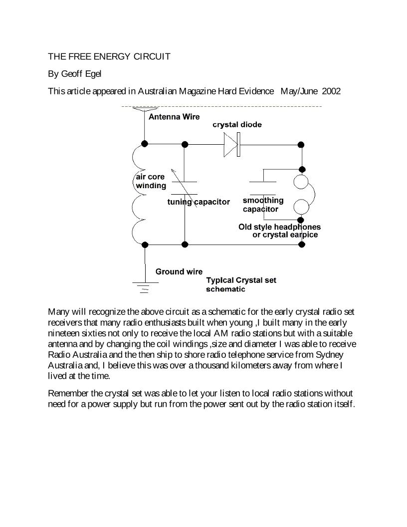 eBook: Unlocking the Secrets of Free Energy Circuits and Innovations