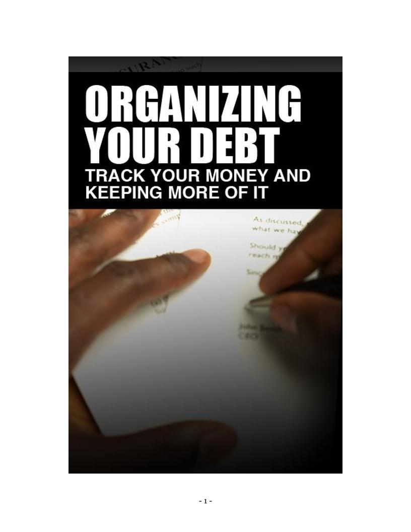 Master Your Finances: The Ultimate eBook on Organizing Debts and Savings