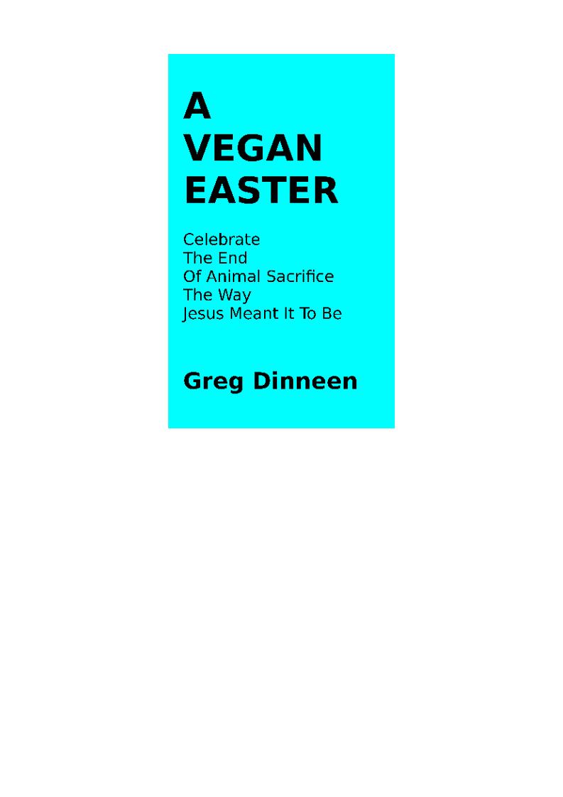 Discover the Vegan Easter eBook: Celebrating Without Animal Sacrifice
