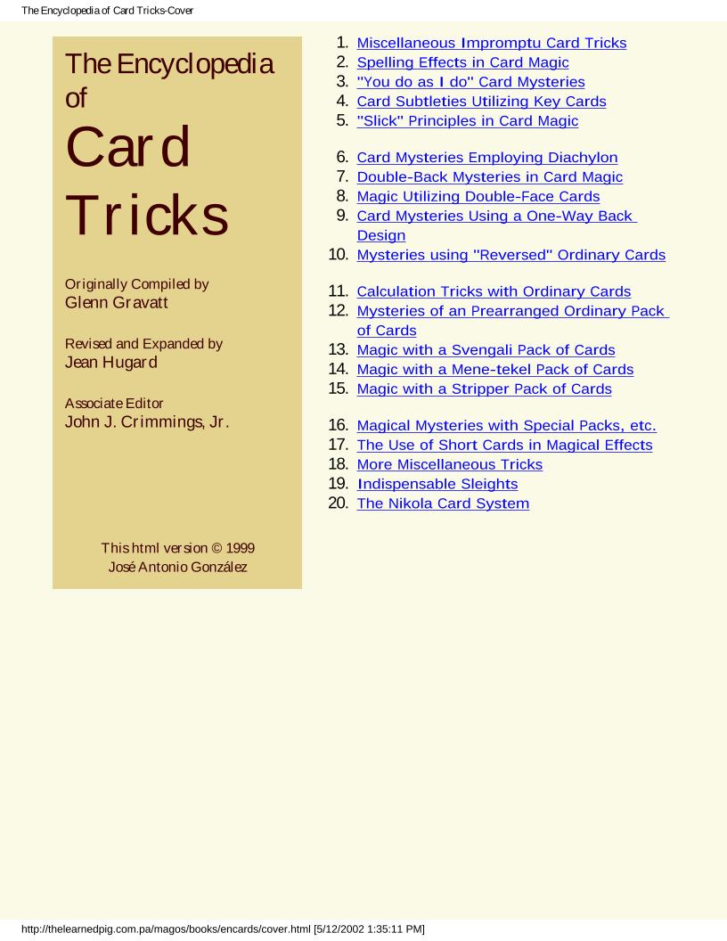eBook: The Ultimate Guide to Mastering Card Tricks