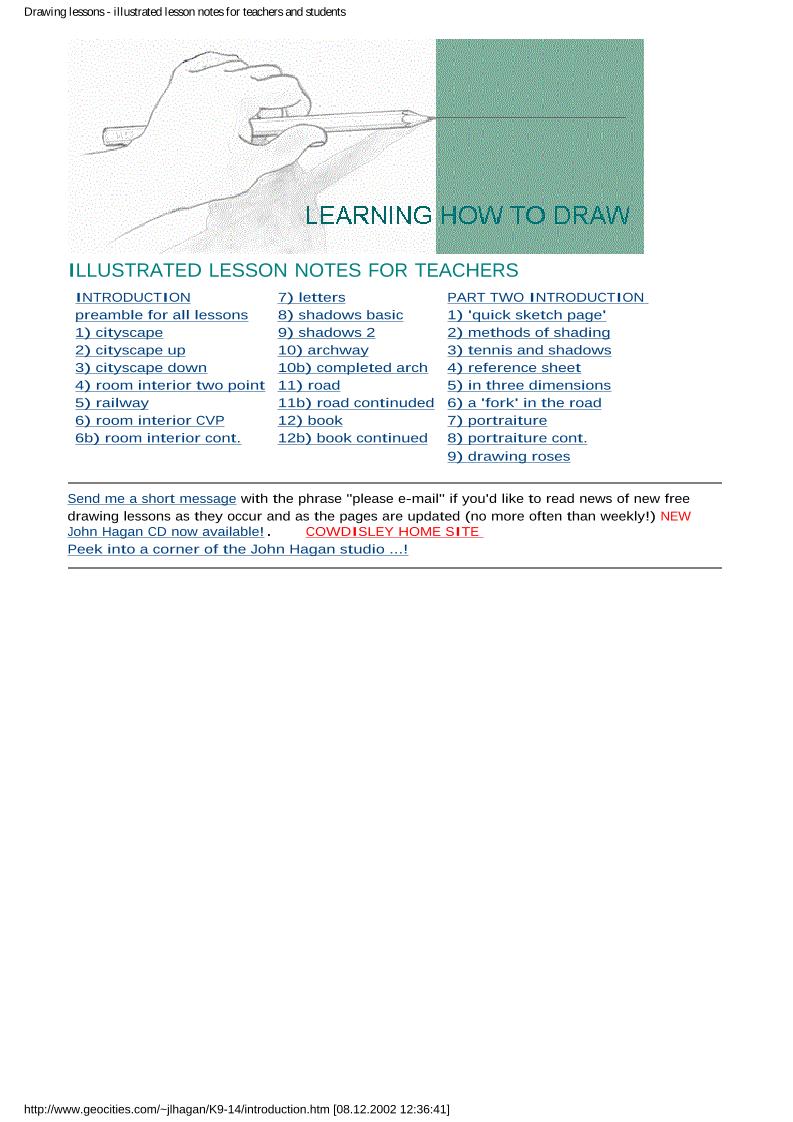 eBook: Essential Illustrated Drawing Lessons for Teachers and Students