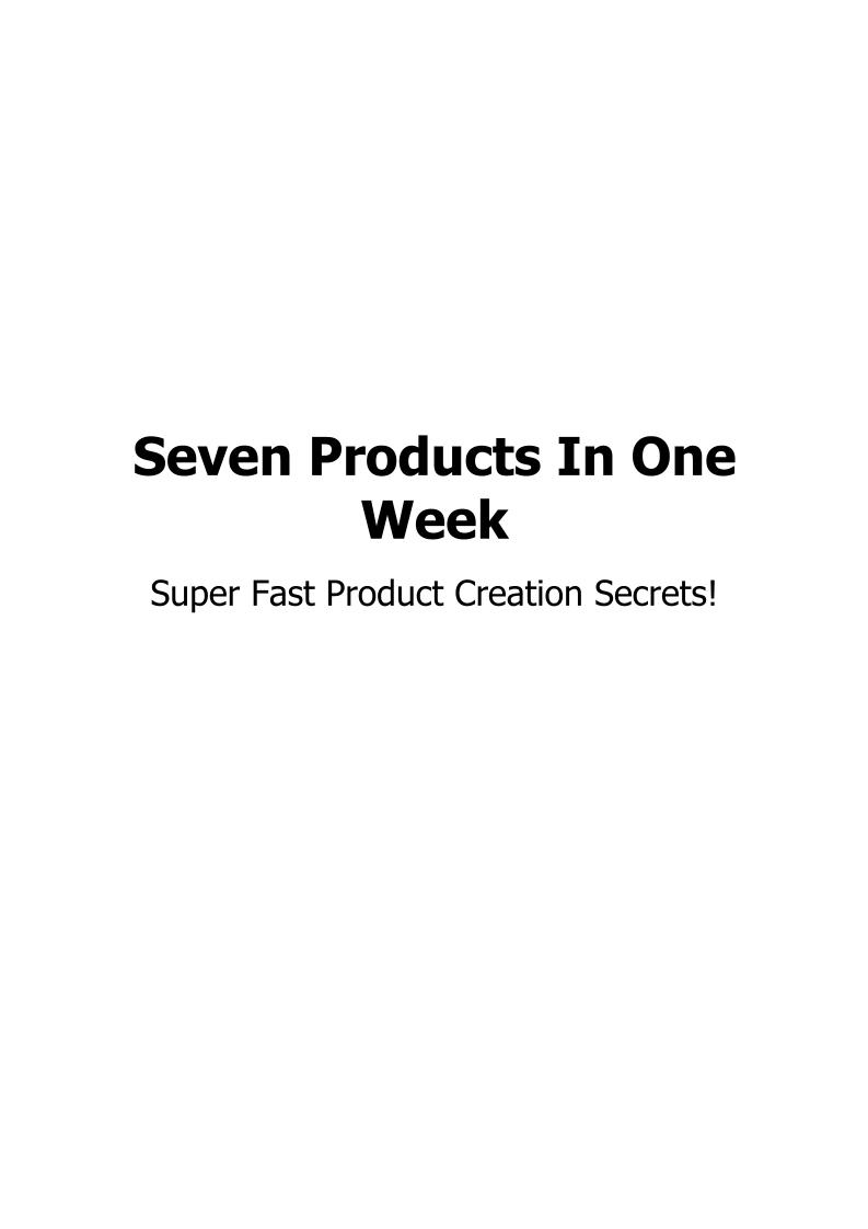 Unlock Rapid Product Creation Secrets: The Ultimate eBook Guide
