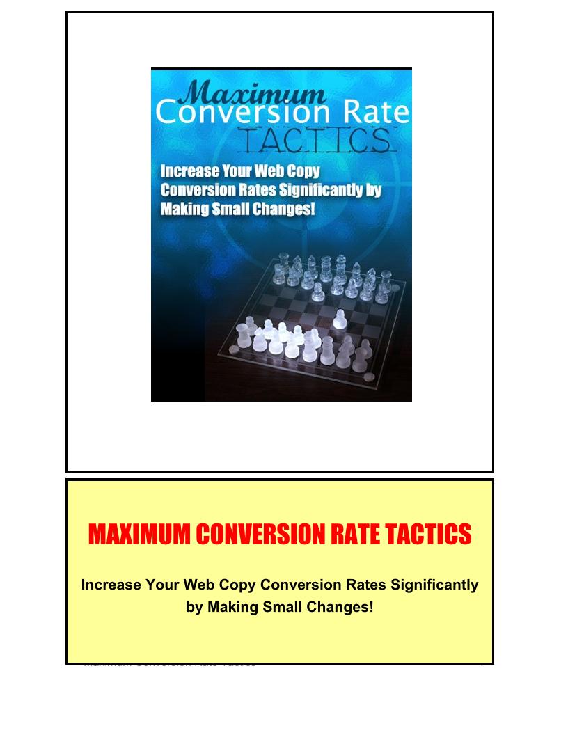 Essential eBook for Maximizing Conversion Rates in Online Marketing