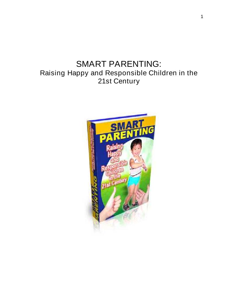 eBook: Smart Parenting Guide for Raising Happy Kids Today