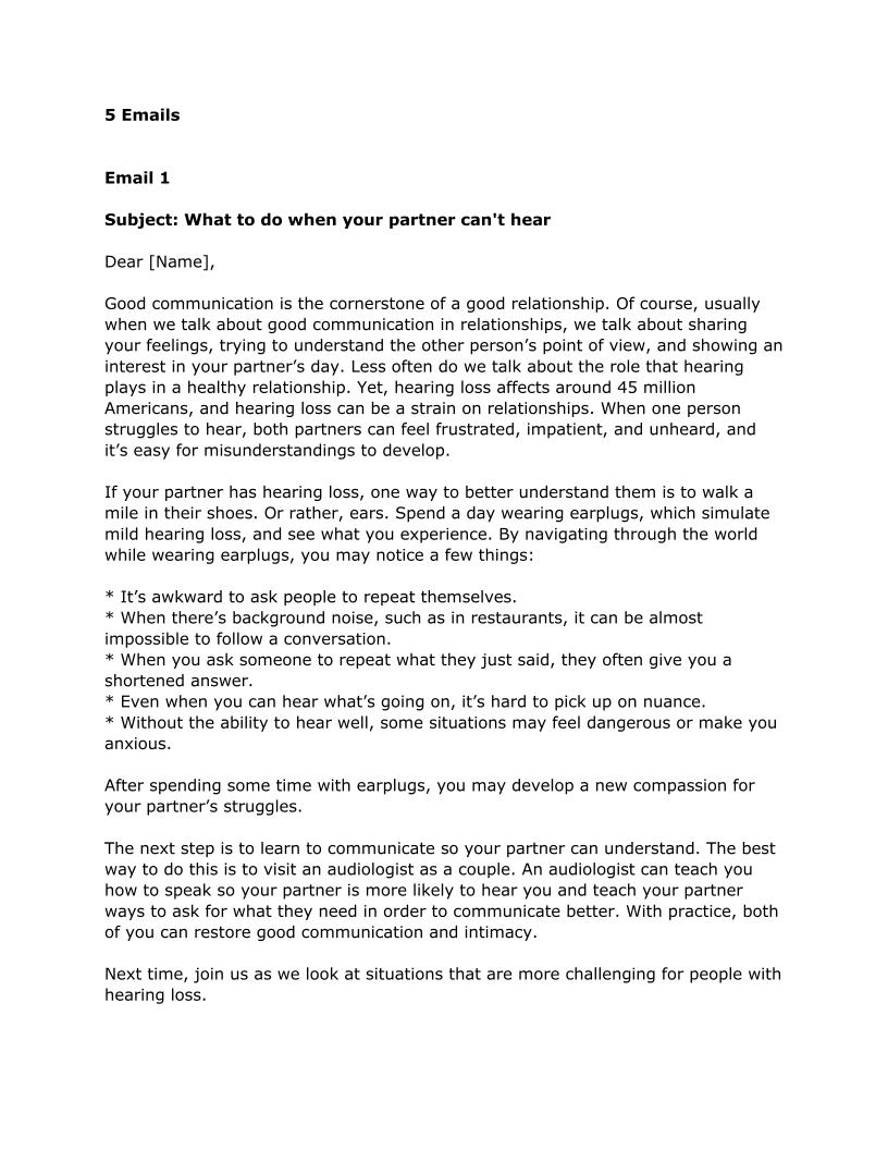 Discover the eBook on Hearing Health and Communication Strategies