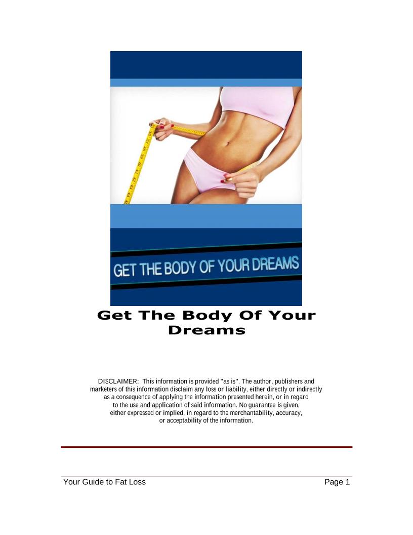 eBook: Your Ultimate Guide to Mastering Fat Loss Strategies