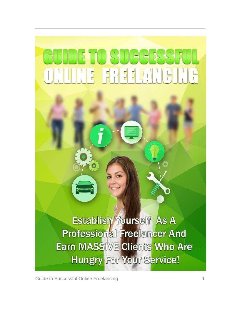 The Ultimate Guide to Thriving as an Online Freelancer eBook