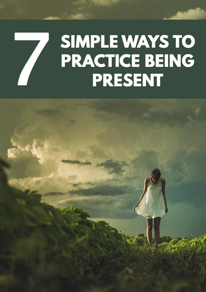 The Mindfulness eBook: 7 Ways to Live Fully in the Present Moment