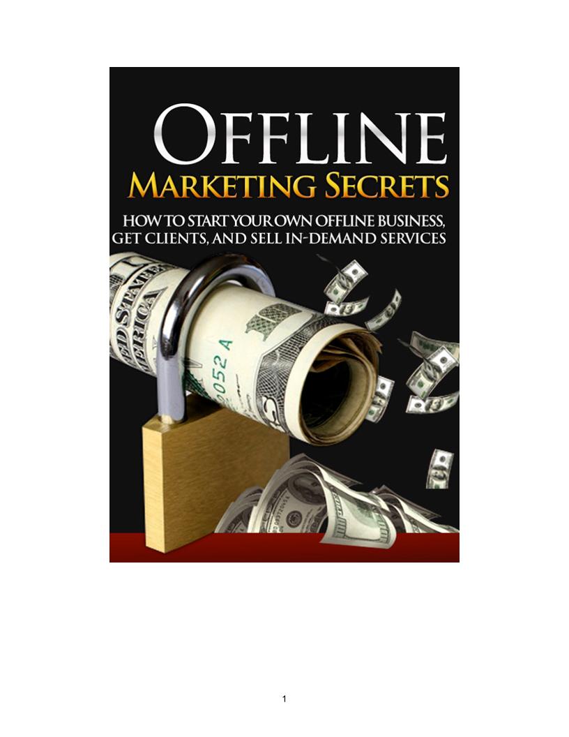Unlock the Secrets of Offline Marketing with This Essential eBook