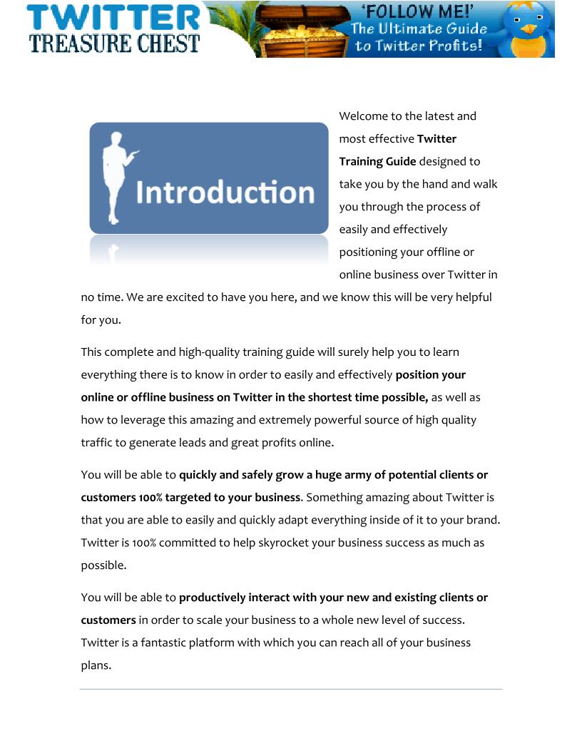 The Ultimate Twitter Marketing eBook: 7 Steps to Skyrocket Your Business