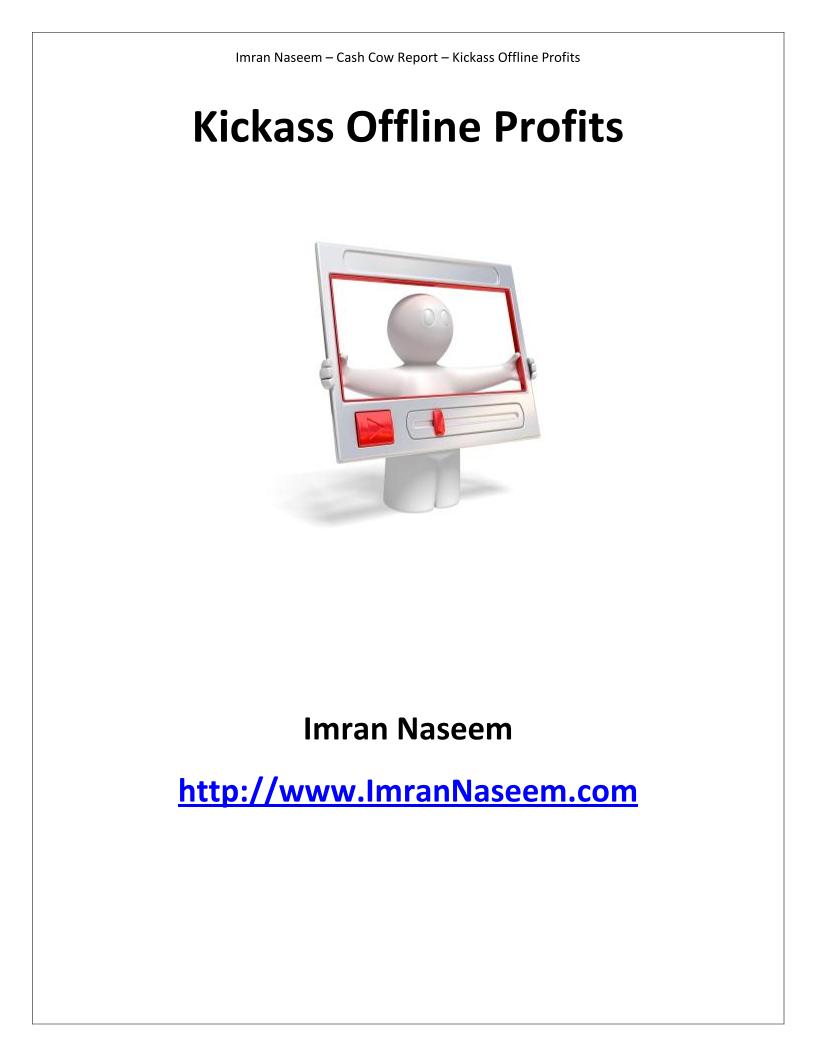 eBook: Unleash Kickass Offline Profits via YouTube SEO Mastery