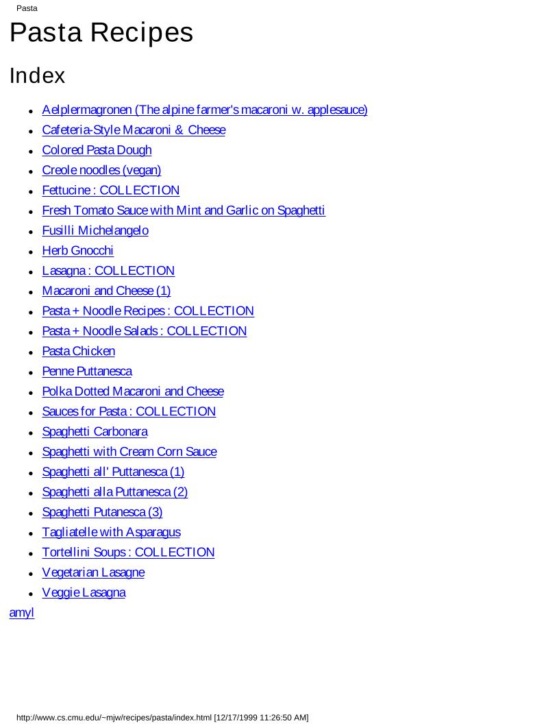 eBook: Discover Irresistible Pasta Recipes from Around the World