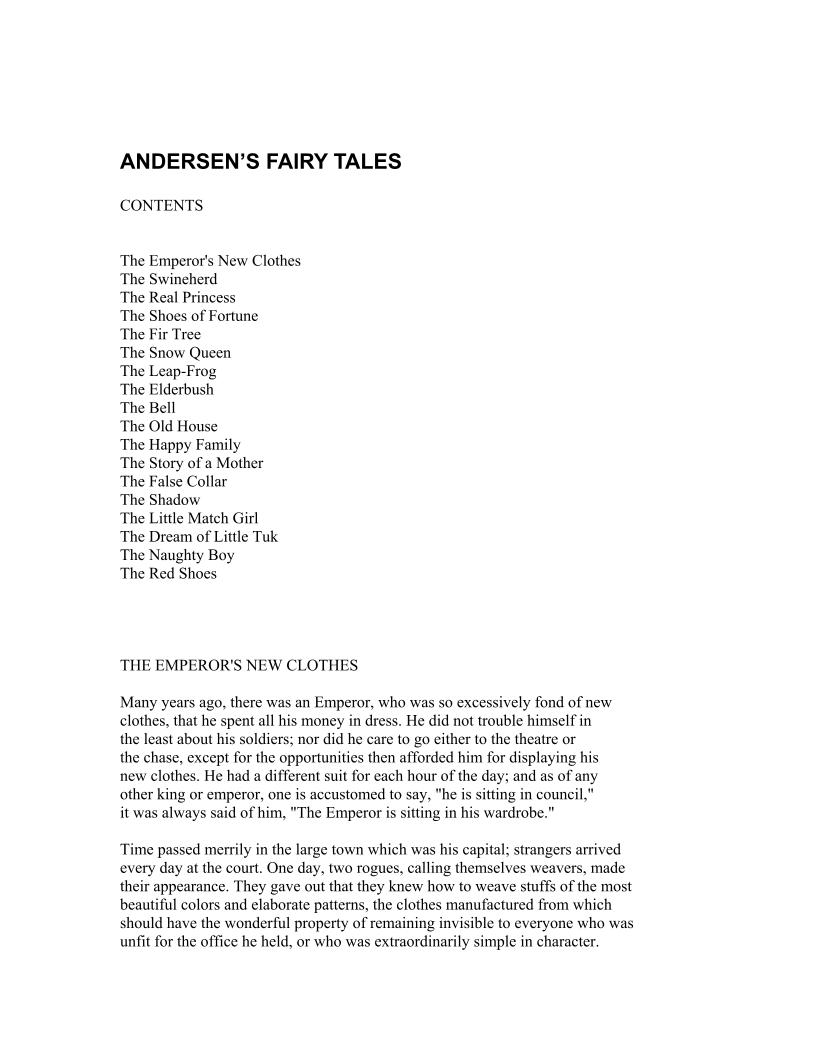 eBook: Timeless Fairy Tales by Hans Christian Andersen