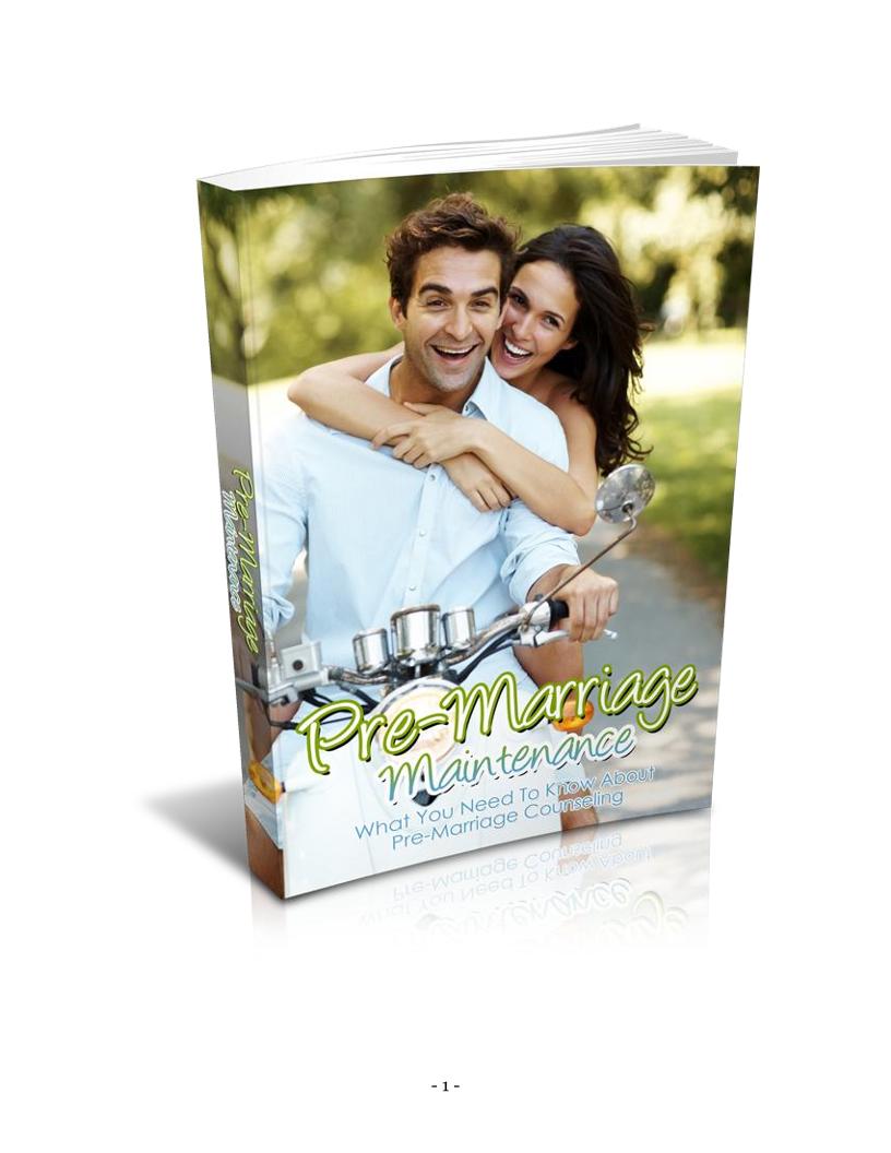 Essential eBook Guide to Pre-Marriage Counseling and Relationship Success