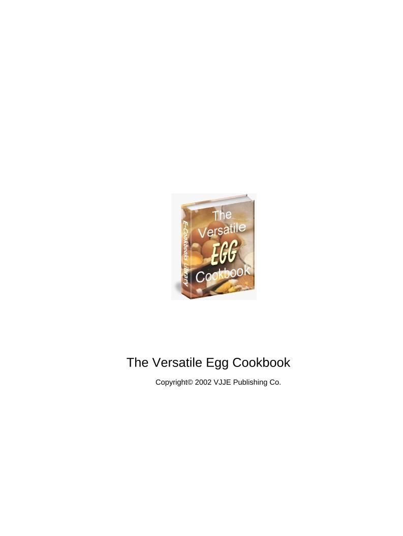 The Essential eBook Guide to Versatile Egg Recipes and More