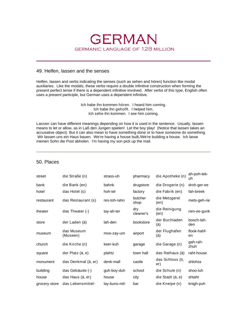 Essential German Language eBook: Grammar, Vocabulary, and Phrases for Beginners