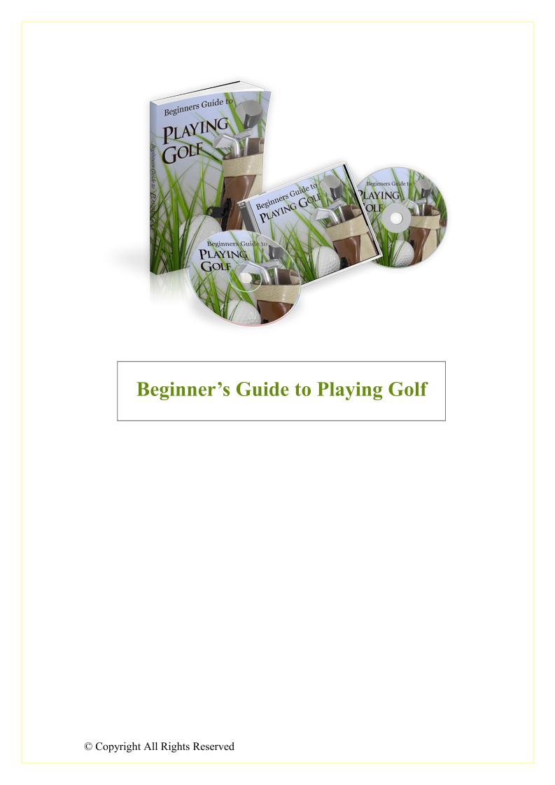 The Ultimate eBook Guide to Mastering Golf for Beginners