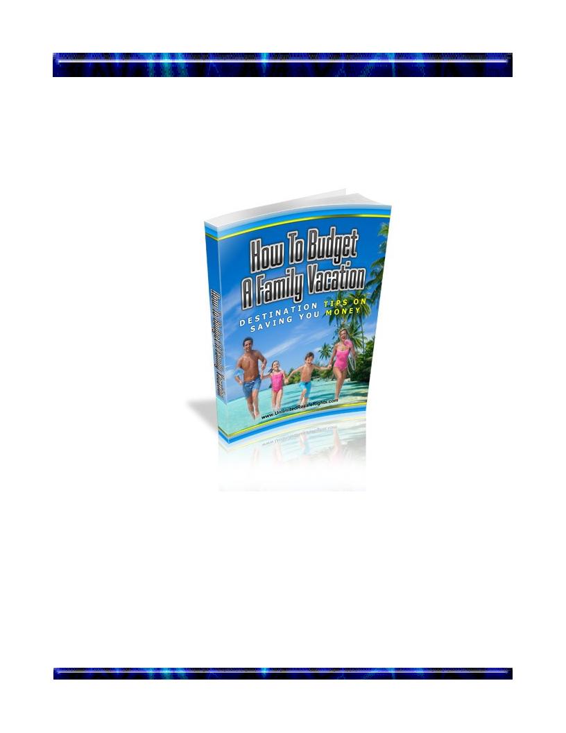 eBook: Budget Family Vacations – Secrets to Affordable Adventures